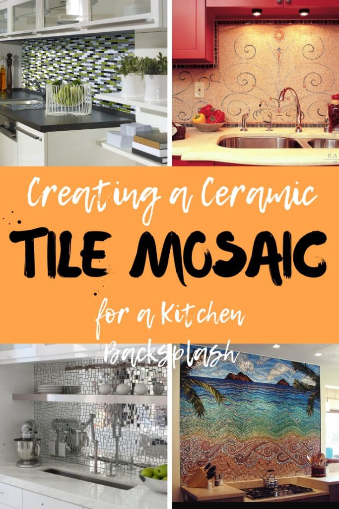 19+ Ceramic Tile Mosaic Kitchen Backsplash Designs & Ideas For 2024