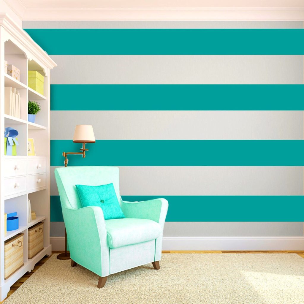 18+ Awesome Striped Wall Design Ideas - Ways To Paint Stripes on a Wall