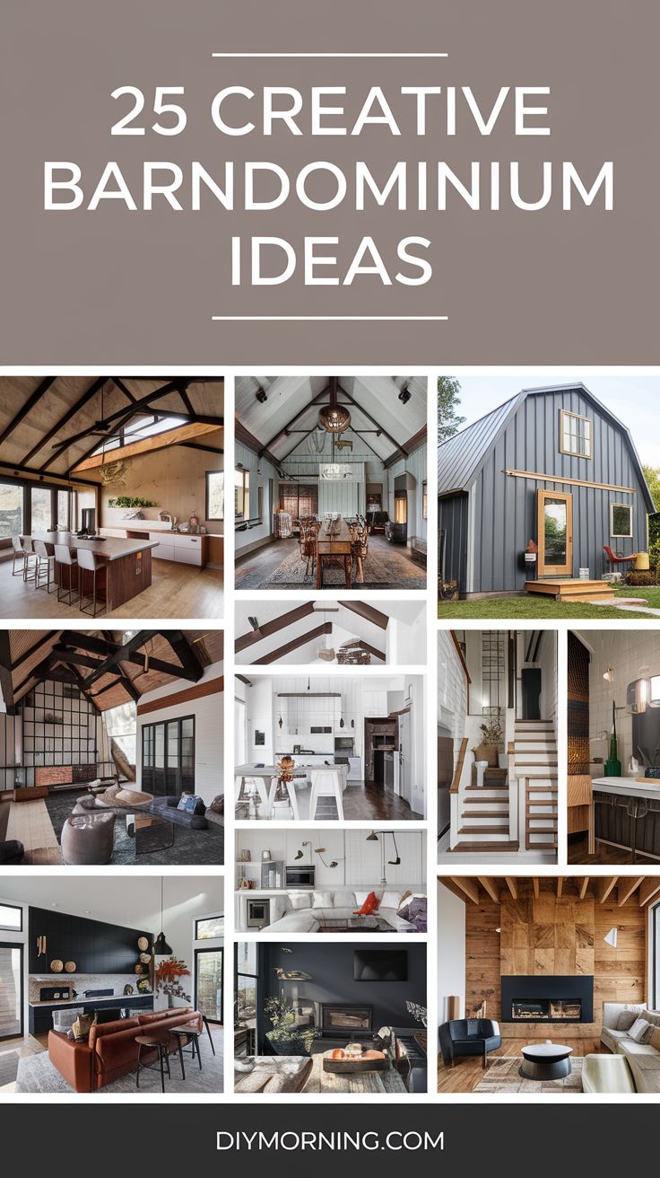 25 Creative Barndominium Ideas for Your Dream Home - DIY Morning